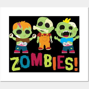 Zombies! Posters and Art